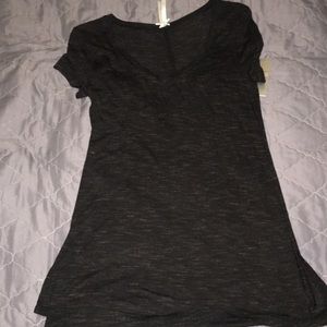 Black VNeck Shirt